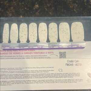 Color Street Crystal Calm Nail Strips